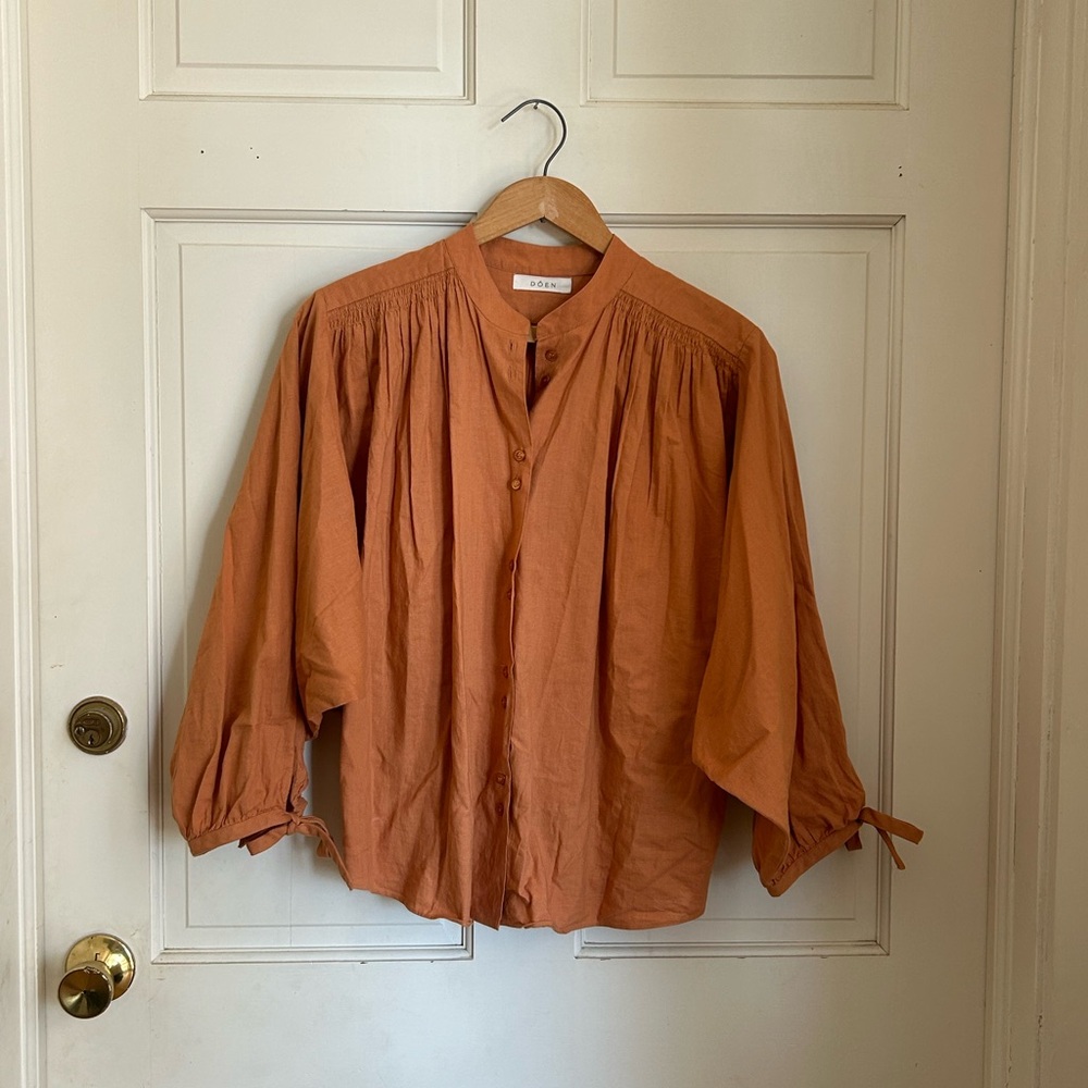 DOÊN O’Keefe Blouse - Muted Orange - Medium